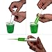 Party Essentials 1.5 Ounce Gelatin Shot/Gelatin Syringe Injectors with Caps, 12-Count, Clear