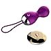 Weyes Multifunctional 7 Frequency Wireless Remote Control Vibrating Egg/Kegel Ball for Women, Purple, 7.2 Ounce