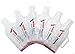 6 Pack Wine Travel Bottle Protector with Handle - Reusable Travel Wine Bags - Luggage Caddy - Wine Carrier Tote - for Safe Transportation - Leak Proof and Waterproof - Triple Level Protection (6)