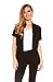 Red Hanger Cardigans for Women - Short Sleeve Womens Open Cardigan Sweaters (Black-XL)