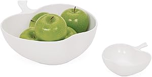 Torre & Tagus Ceramic Apple Bowl