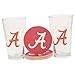 NCAA Pint Glass and Coaster Set (2 Pack)