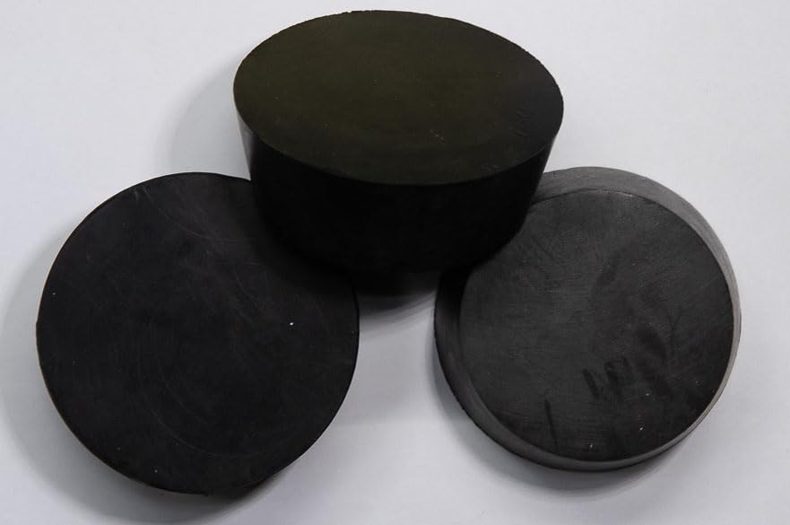 Photo 1 of #13 Lab Tapered Stopper Plug for 2-7/16" to 2-1/2" 61-64 mm Test Tube Hole (Pack of 3) for Paint Masking Surface Protection Dust Isolated Liguid Sealed Black Rubber