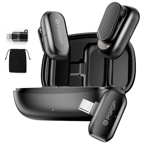PQRQP Wireless Lavalier Microphone