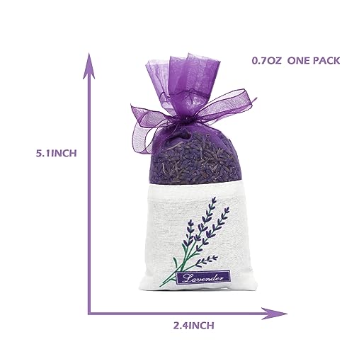 Haswer Lavender Sachets Bag for Drawers and Closets，Perfect for Cars, Gym Bags or Anyplace That Needs to Smell Better，Long-Lasting Fresh Scents，Pack of 5