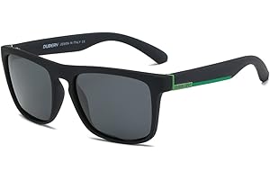 DUBERY Classic Polarized Sunglasses for Women&Men 100% UV Protection Square Fashion Sport Sunglasses