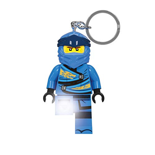 Lego Ninjago Legacy Jay LED Keychain Light 3 Inch Tall Figure (KE148), Ages 6 and up, 1