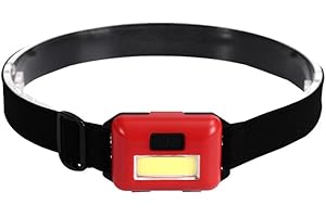 Artibetter LED Headlamp Lightweight Adjustable Strap for Hiking and Fishing Outdoor Use