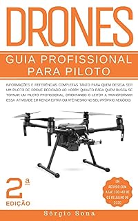 Livro Drones: Guia Profissional para Piloto | 2º Edição