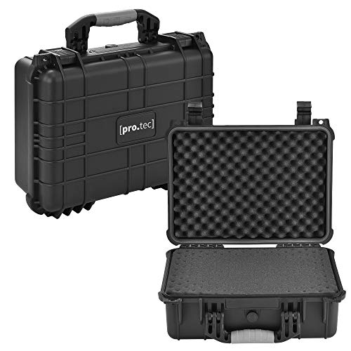 pro.tec Schutzkoffer 40,6 x 33 x 17,4 cm Waffenkoffer Universalkoffer Transportkoffer Fotokoffer Kamerakoffer IP55