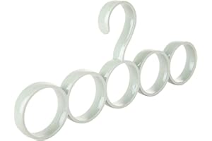 Scarf Hanger, Scarf Holder, Organizer, Space-Saving, Plastic Clothes Hanger, For Hanging Belts, Wardrobe Organizer For Scarve