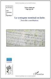 Le  syntagme nominal en latin