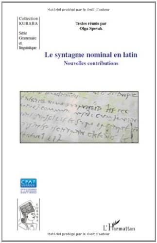 Le  syntagme nominal en latin