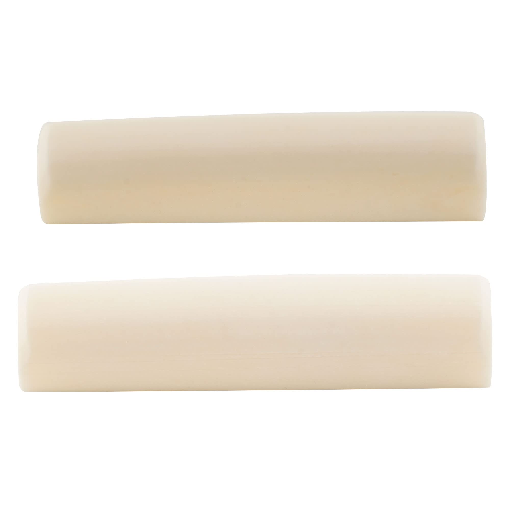 Musiclily Guitar Bone Nut Blank for USA Les Paul Epiphone Les Paul Style Electric/Acoustic Guitar,43x6x9mm (2 Pieces) — image 1