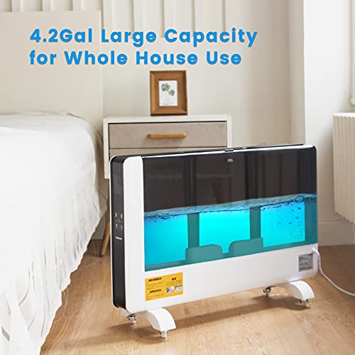 AILINKE KEECOON Large Humidifiers 1000 sq.ft, 16L Ultrasonic Cool Mist