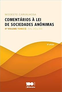 Livro COMENTÁRIOS À LEI DE SOCIEDADES ANÔNIMAS - VOLUME 4 - TOMO II