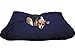 Dogbed4less XXL Orthopedic Extreme Comfort Memory Foam Dog Beds for Large Dog, Internal Waterproof Lining and External Machine Washable Denim Cover, 55X37 Pillow, Blue