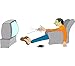 CBROSEY Rockinthebox Pet Rock with Walking Leash, Kraft
