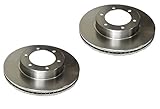 Set Of 2 Brembo 25534 / 435120C010 Front Disc Brake