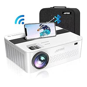 5G WiFi Bluetooth Projector 4K with 450″Display,2023 Upgraded 1000ANSI Native 1080P Projector,Movie Outdoor Projector Support 4K,Dolby,Zoom,Correct Keystone,4K Projector for W/TV Stick,iOS,Android,PS5