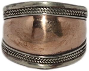 Adjustable Ring, Tibetan Ring, Copper Ring, Healing Ring, Boho Ring RB244