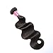 Sunber Hair Raw Brazilian Hair 3 Bundles, Virgin Brazilian Body Wave 100 Human Hair Direct Natural Black Color 16 18 20inches