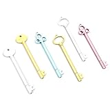 12Pcs Creative Cute Key Pen Gel Pen Ballpoint Pen Student Stationery(Random)