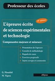 L' épreuve écrite de sciences expérimentales et technologie