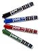 EXPO Dry Erase Markers with Ink Indicator, Chisel Tip, Assorted Colors, 4 Pack