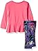 adidas Baby Girls' Long Sleeve Top and Legging Set, Ultra Pop Adidas, 12 Months