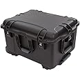 NANUK Wheeled Series 960 Lightweight NK-7 Resin Waterproof Protective Rolling Case with Foam, Black
