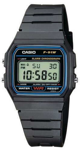 Casio Herrenarmbanduhr Casio Collection F-91W-1YEF