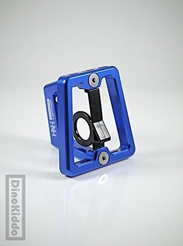Blue CNC front carrier block for Brompton Folding Bike - Dino Kiddo