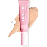 Doll 10 TCE Liquid Filter &ndash; CC Cream - Liquid Foundation - Lightweight Tinted Moisturizer &amp; Skin Tint - Blurs Pores &amp; Fine Lines - Vegan - Clean Makeup - [Fair/Light] - 30 Day Supply