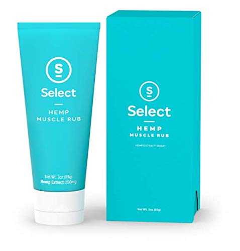 Select Hemp - Muscle Rub Topical Cream Hemp Derived 250mg