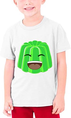 LianLiYa Boys Jelly DanTDM Crew Neck T Shirts 100% Cotton Black