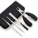 Toenail Clippers for Thick Toenails,4Pcs Precision Stainless Steel Ingrown Toenail Tool Kit,Thick Toenail Clippers, Nail Lifter,Nail File,Cuticle Trimmer Remover for Thick or Ingrown Toenail