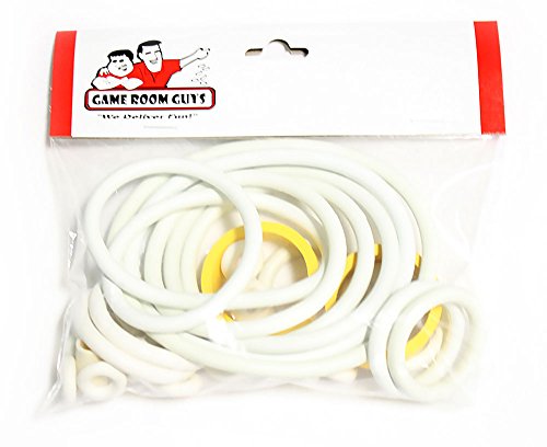 Game Room Guys Game Plan Sharpshooter II Pinball White Rubber Ring Kit
