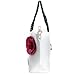 Celsino Women Shoulder Bag Handbag Tote Purse PU Leather Crossbody Flower with Weave Handle Bags