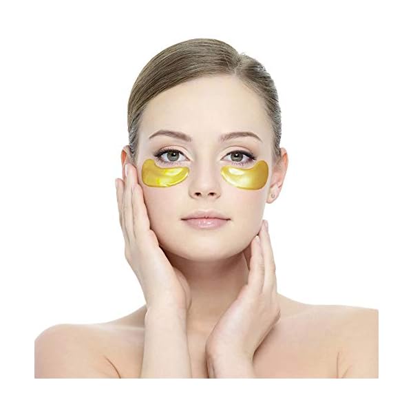 Infinitive-Beauty-10-x-Pack-New-Crystal-24K-Gold-Powder-Gel-Collagen-Eye-Mask-Masks-Sheet-Patch-Anti-Ageing-Aging-Remove-Bags-Dark-Circles-Puffiness-Skincare-Anti-Wrinkle-Moisturising-Moisture-Hydrati Infinitive Beauty - 10 x Pack New Crystal 24K Gold Powder Gel Collagen Eye Mask Masks Sheet Patch, Anti Ageing Aging…