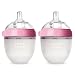Comotomo Baby Bottle, Pink, 5 Ounce (2 Count) primary