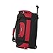 Travelers Club Adventure Multi-Pocket Rolling Sports Duffel Bag, Red, 20 Inch 46.2L