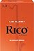 D’Addario Woodwinds - Rico Bass Clarinet Reeds - REA1030 - Strength 3.0, 10-Pack