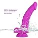 Realistic Dildo with Lifelike Curves, Ridges and Balls for Vaginal G-Spot Pleasure | Lyps Dildo - Flexible Silicone Dildo with Strong Suction Cup - 7 Inches, 100% Waterproof Hands-Free Sexual Play