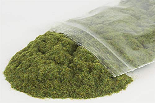 WWS Herbst Statisches Gras 1000ml Modelleisenbahn Landschaft Gelände (2mm) – Bild 5