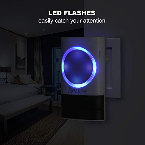 Wireless Doorbell, Plug in Door Bell 2 Receivers 1 Push Button Cordless, IP44 Waterproof Door Chime, 500-1000ft Range, 4 Levels Volume, 45 Ringtones (12V 23A Battery)