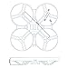 BETAFPV 2pcs Beta85X Cine Whoop Frame Kit Black and White Compatible for 1105 Brushless Motor Beta85X Cine Whoop Drone