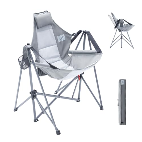 Camphor Designs Portable Swing Hammock Chair Foldable Recliner