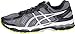 ASICS Men's Gel Kayano 22 Running Shoe, Charcoal/Silver/Lime, 9 M US