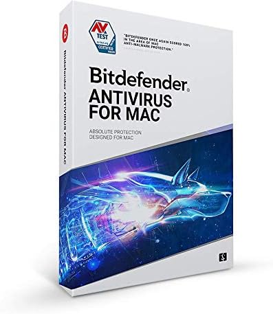 Bitdefender Antivirus for Mac 2022 - 1 Device | 1 year Subscription | Mac Activation Code by Mail